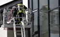 Fassadenfeuer Baustelle Koeln Kalk Dillenburgerstr P17